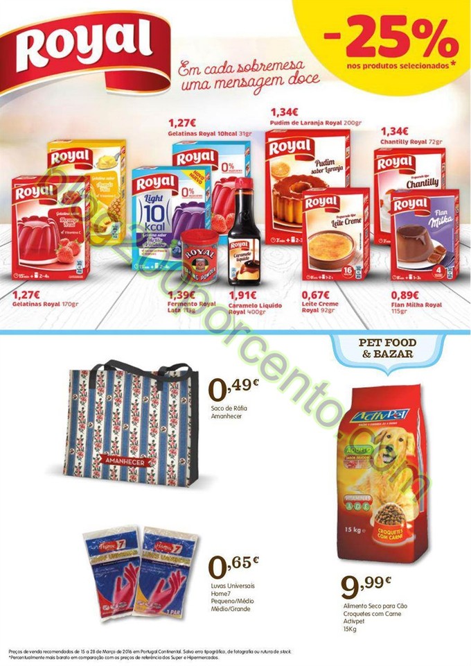 Novo Folheto AMANHECER Promoções de 15 a 28 mar