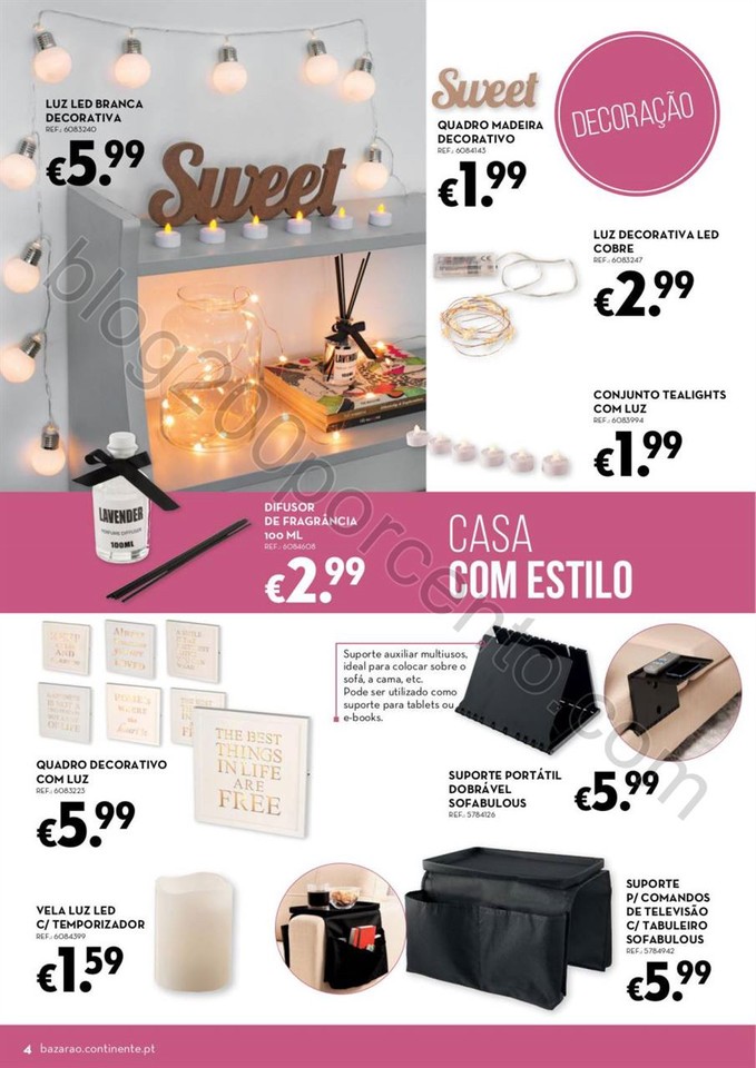 Antevisão Folheto CONTINENTE Bazarão promoções