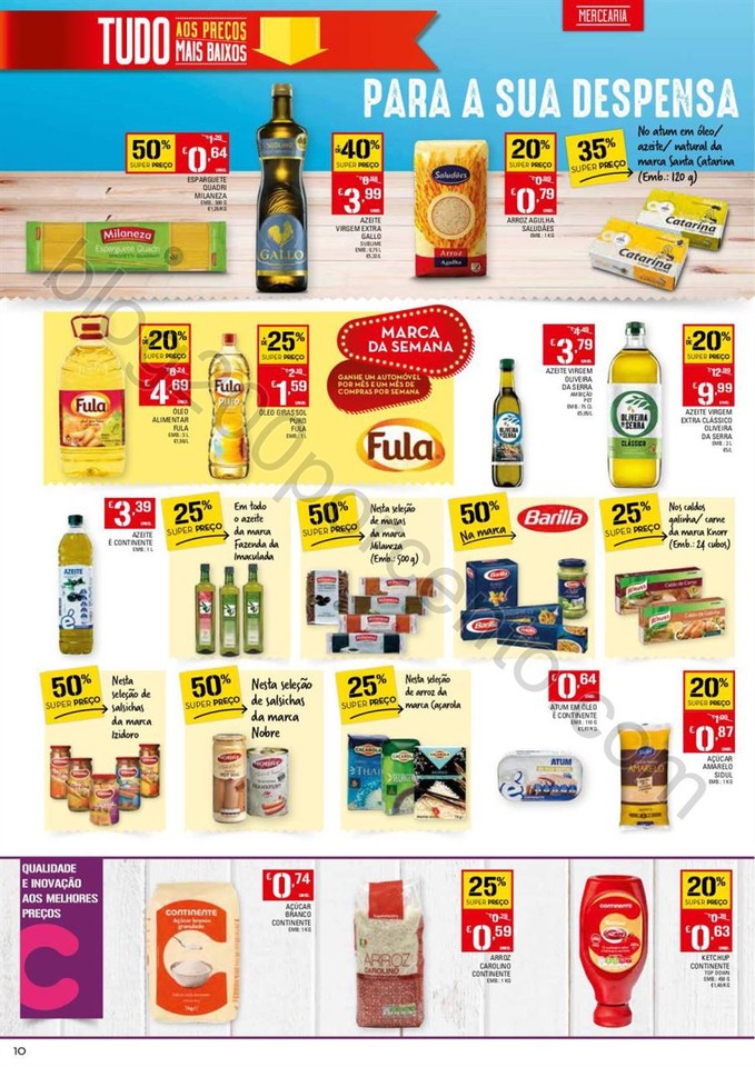 Antevisão Folheto CONTINENTE Promoções de 9 a 1