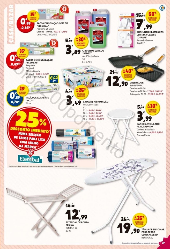 Antevisão Folheto E-LECLERC Promoções de 6 a 12