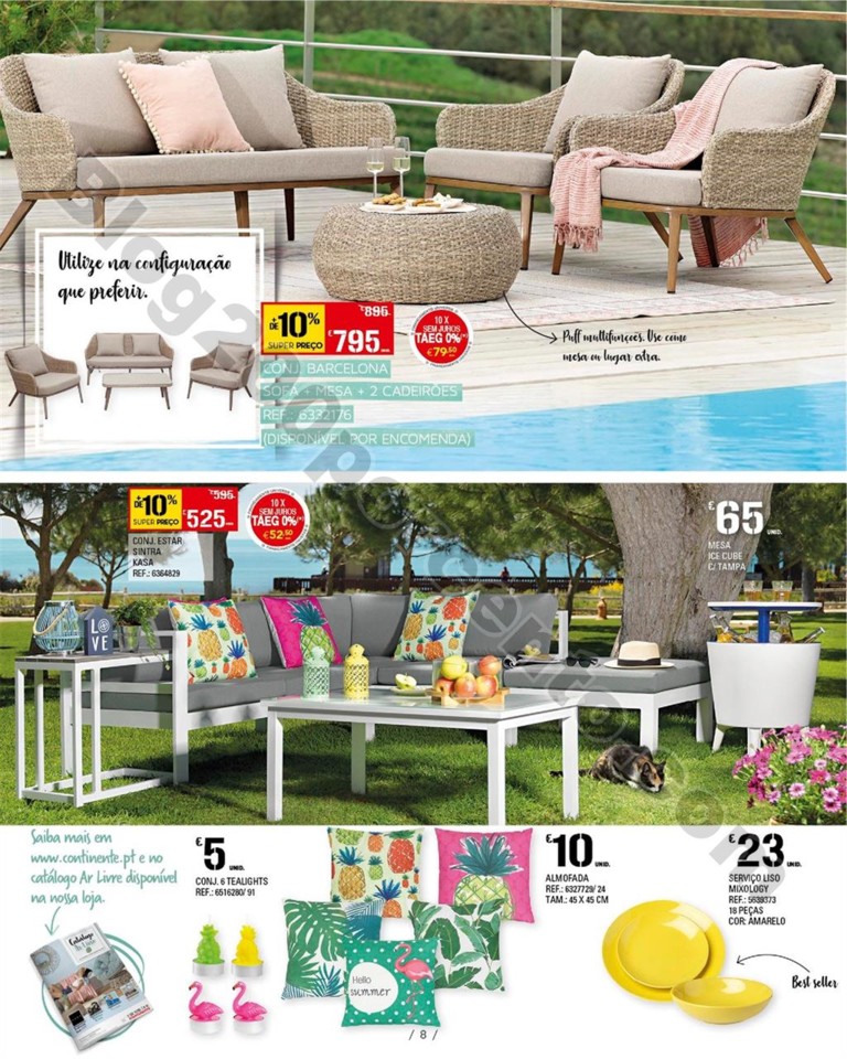 Antevisão Folheto CONTINENTE Ar livre Promoções