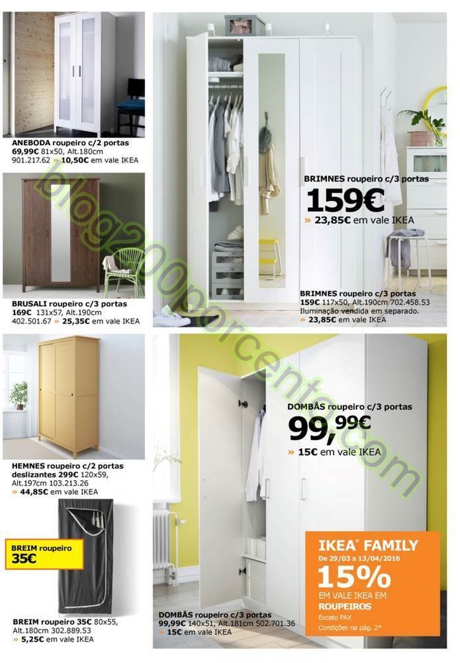 Antevisão Folheto IKEA Promoções de 29 março a