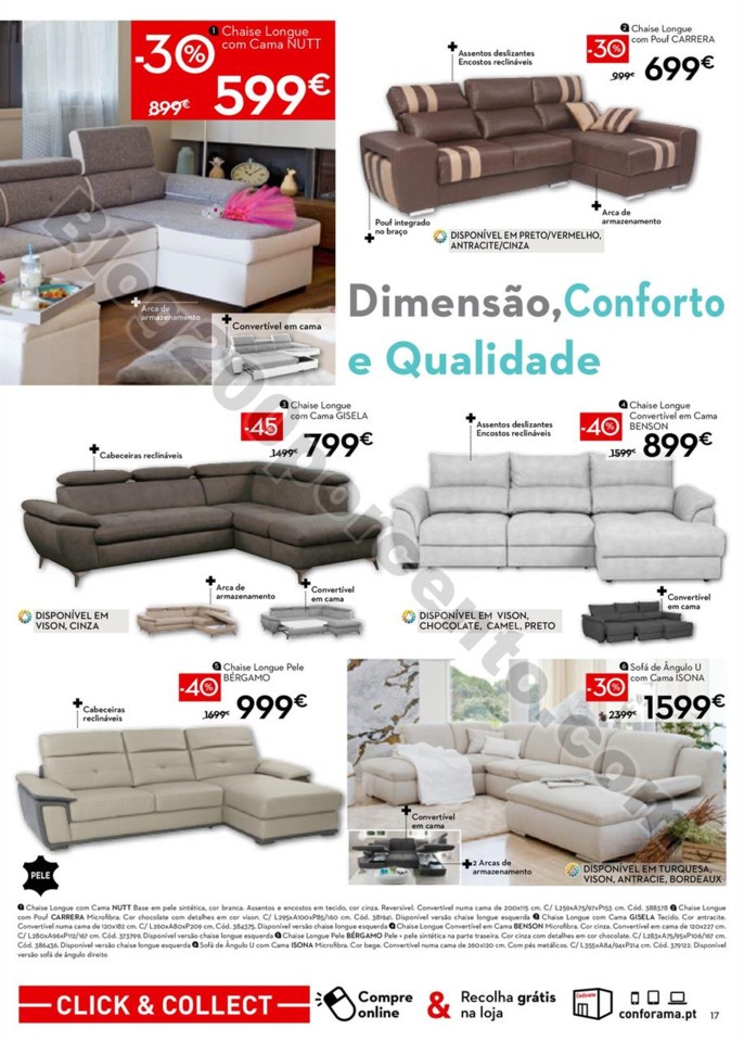 Antevisão Folheto CONFORAMA promoções de  10 a 