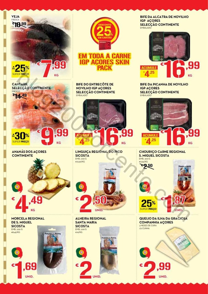 Antevisão Folheto CONTINENTE Especial Açores Pro