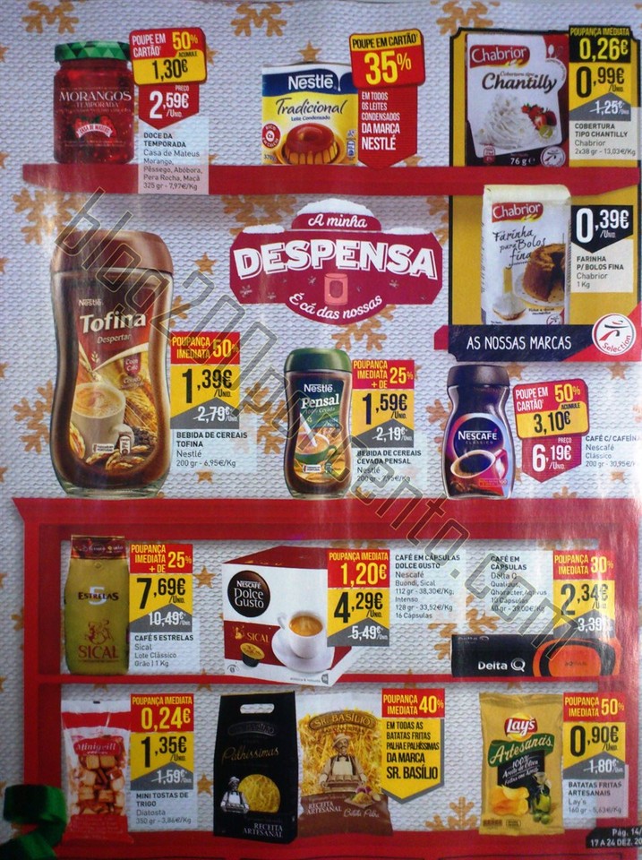 Antevisão Folheto INTERMARCHÉ Semana Natal de 17