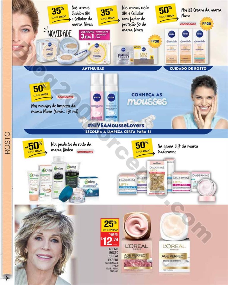 Antevisão Folheto CONTINENTE Beleza Verão Promo