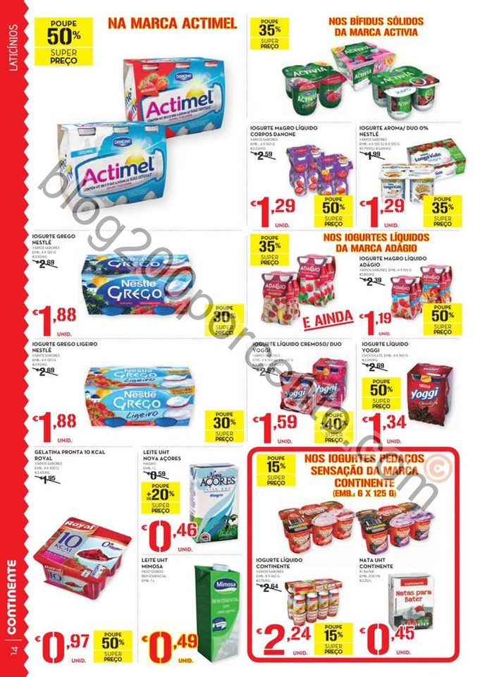 Antevisão Folheto CONTINENTE - MODELO Madeira de 