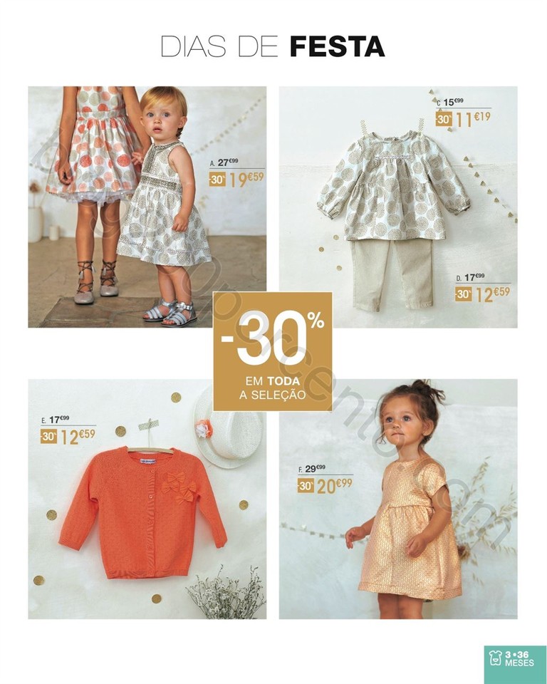 Antevisão Folheto VERTBAUDET Especial Cerimónias