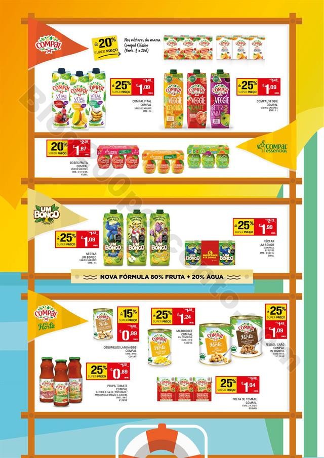 Antevisão Folheto CONTINENTE Sabores de verão pr