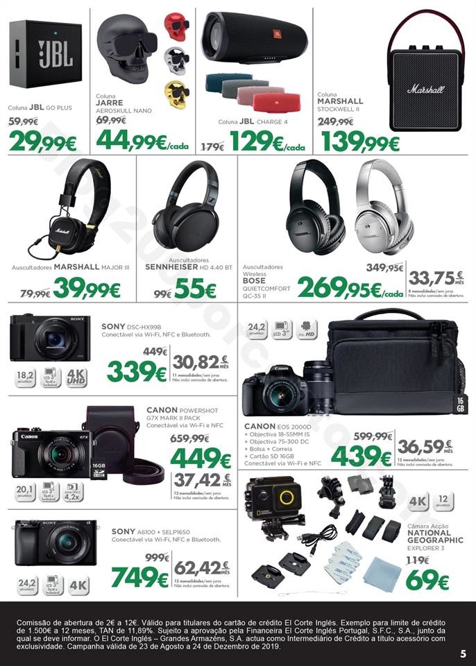 Antevisão Folheto EL CORTE INGLÉS Pré Black Fri