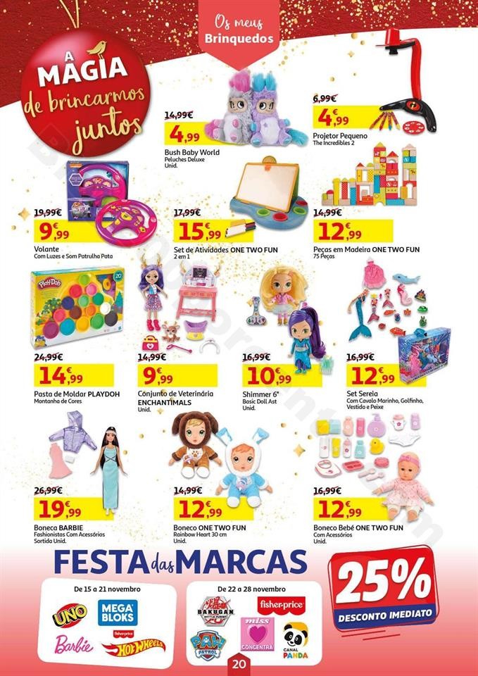 Antevisão Folheto AUCHAN Magia Natal Promoções 