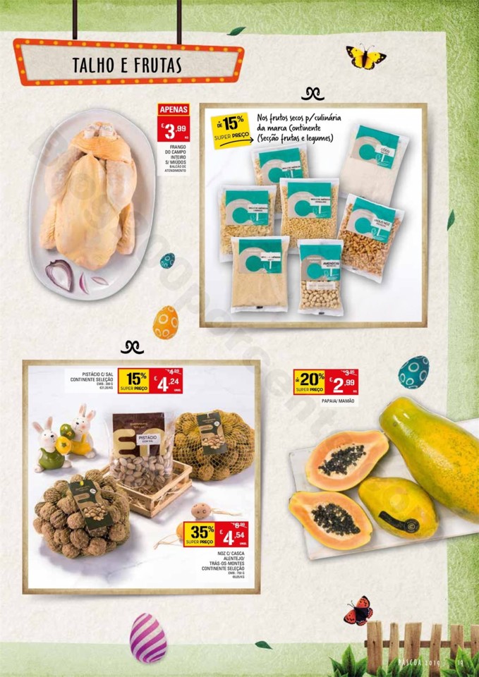 Antevisão Folheto CONTINENTE Madeira Páscoa Prom