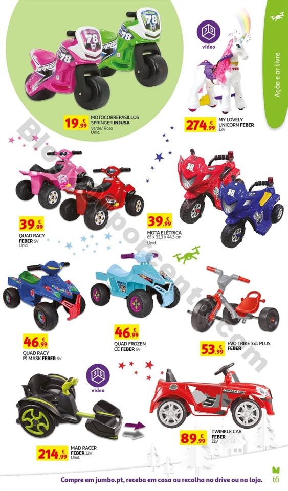 Antevisão Catálogo JUMBO Brinquedos Natal promo