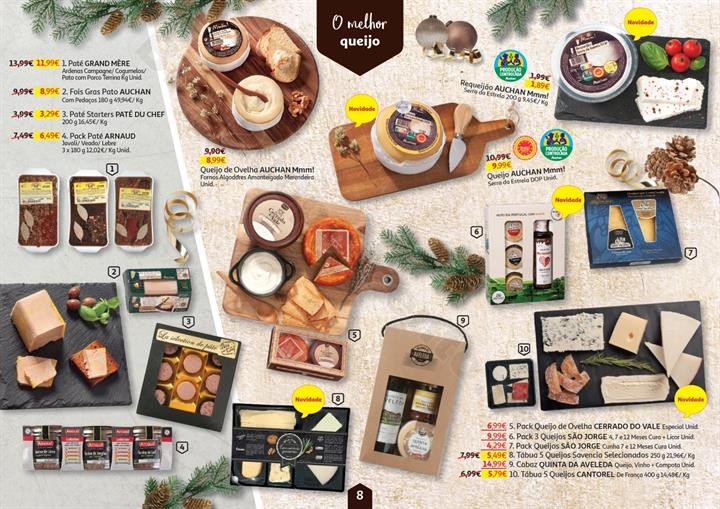 Antevisão Folheto AUCHAN Natal Gourmet Promoçõe