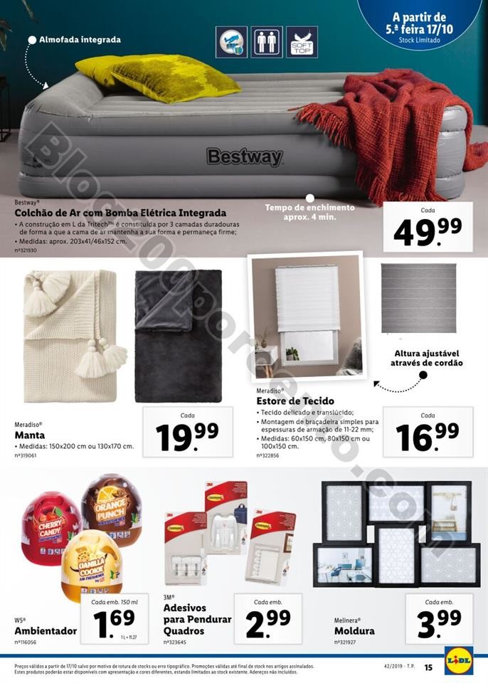Antevisão Folheto LIDL Bazar Promoções de 14 e 