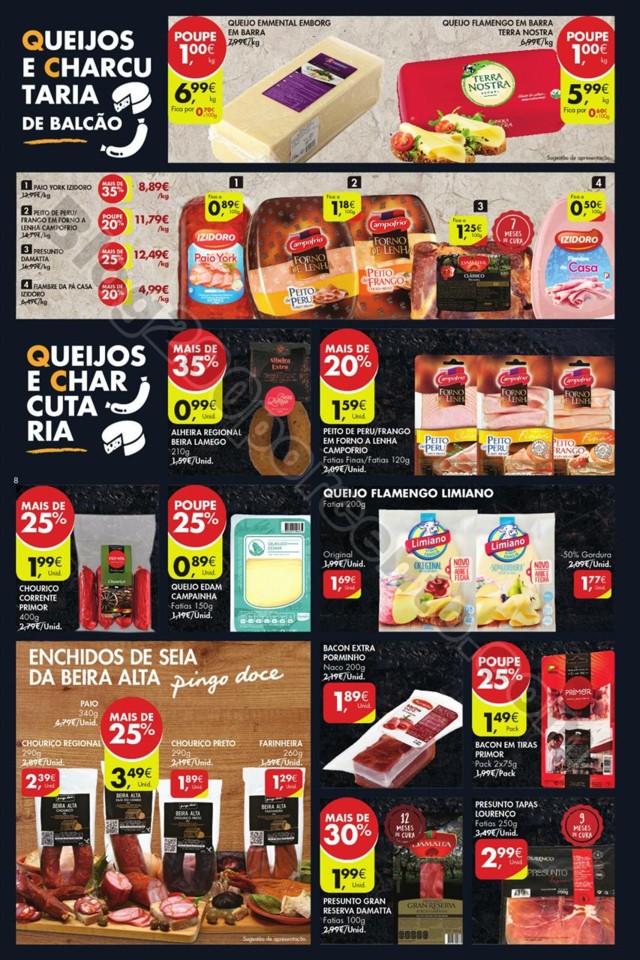 Antevisão Folheto PINGO DOCE Promoções de 8 a 1