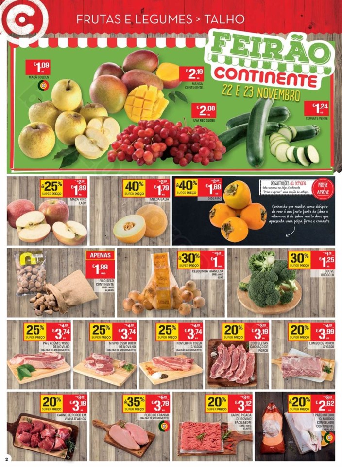 Antevisão Folheto CONTINENTE Madeira Promoçãoz