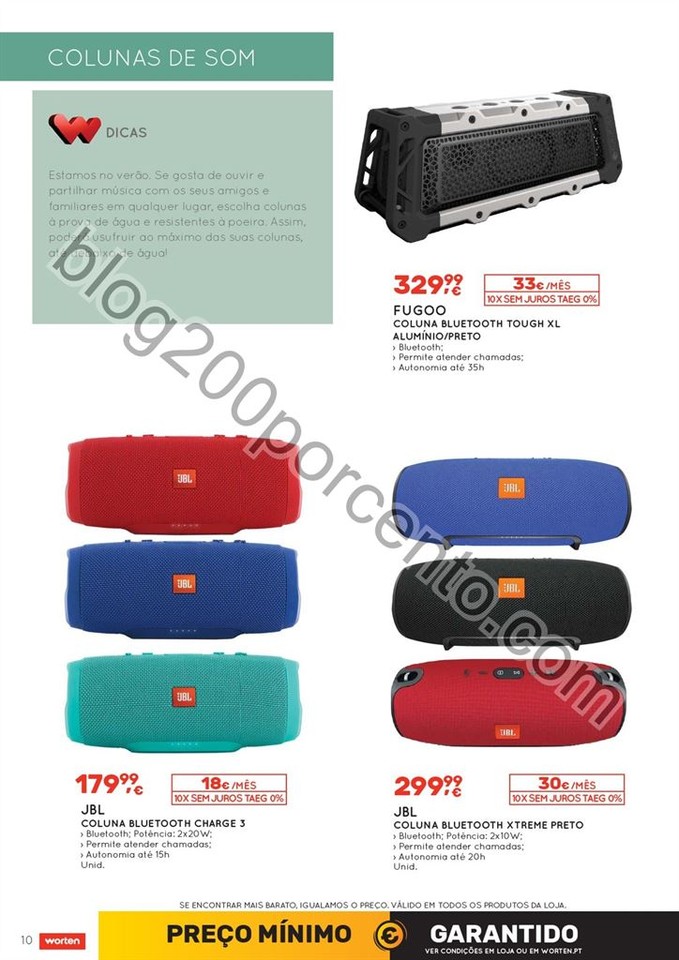 Antevisão Folheto WORTEN Mobilidade de 14 julho a