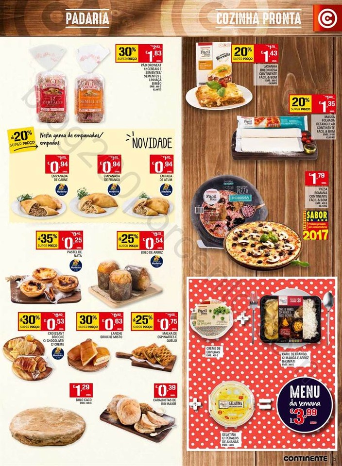 Antevisão Folheto CONTINENTE Madeira Promoções 