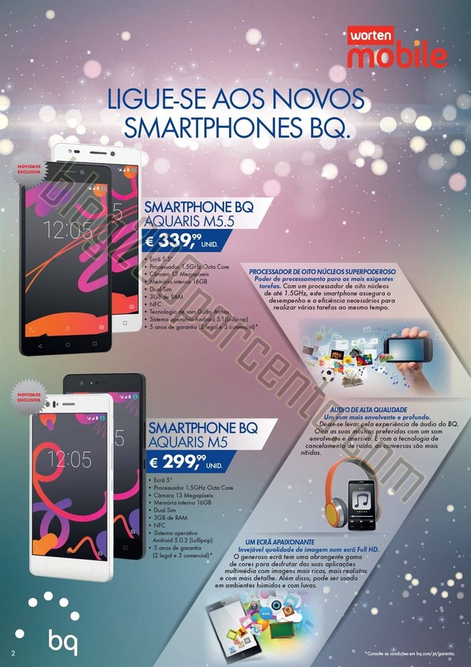 Novo Folheto WORTEN Mobile promoções de 3 a 31 d