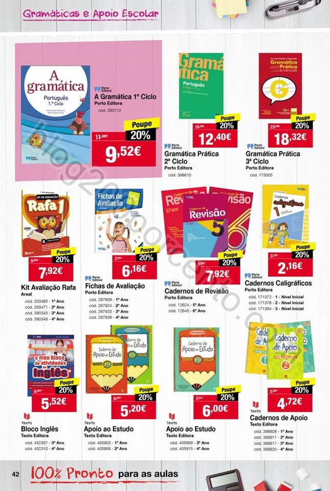 Antevisão Folheto STAPLES Regresso às aulas de 1