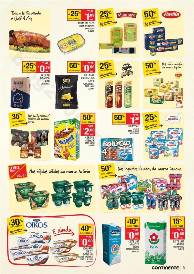 Antevisão Folheto CONTINENTE Fim de semana 5 a 8 