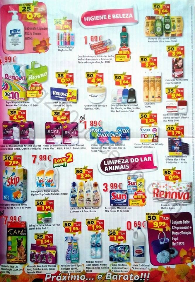 Novo Folheto A NOSSA LOJA Promoções até 20 nove