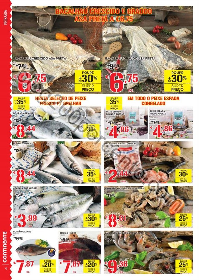 Antevisão Folheto CONTINENTE - MODELO Madeira de 