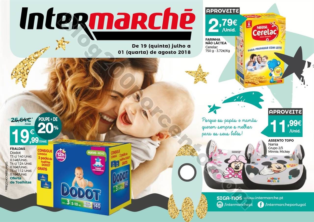 Antevisão Intermarché puericultura 19 julho a 1 