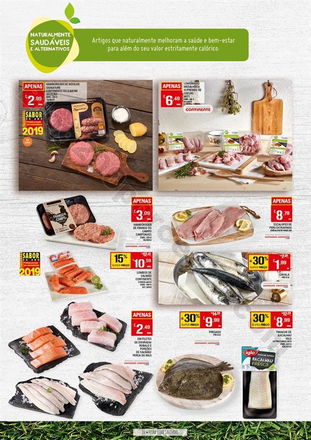 Antevisão Folheto CONTINENTE Feira Vida Saudável