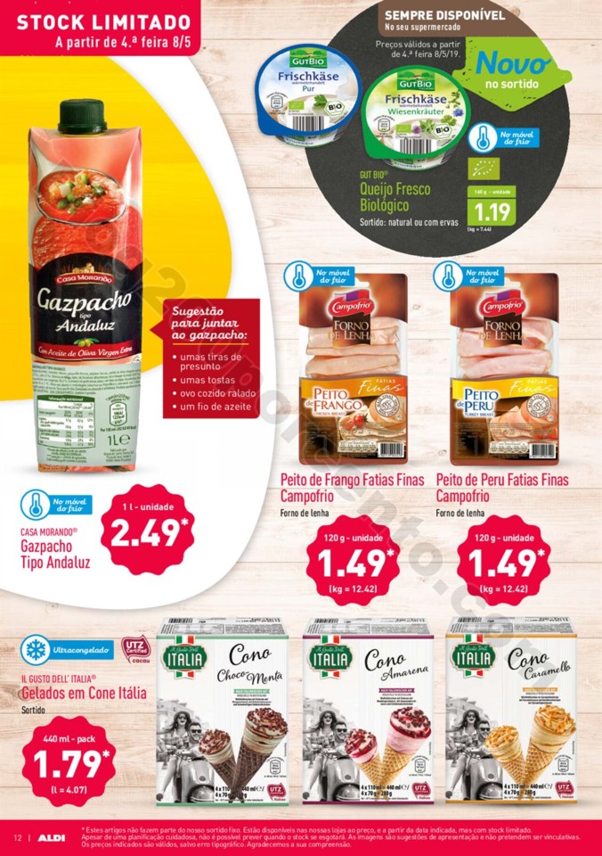 Antevisão Folheto ALDI Promoções a partir de 8 