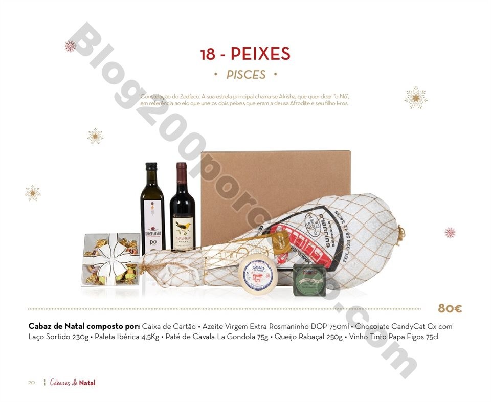 Antevisão Folheto CONTINENTE Cabazes de Natal 201