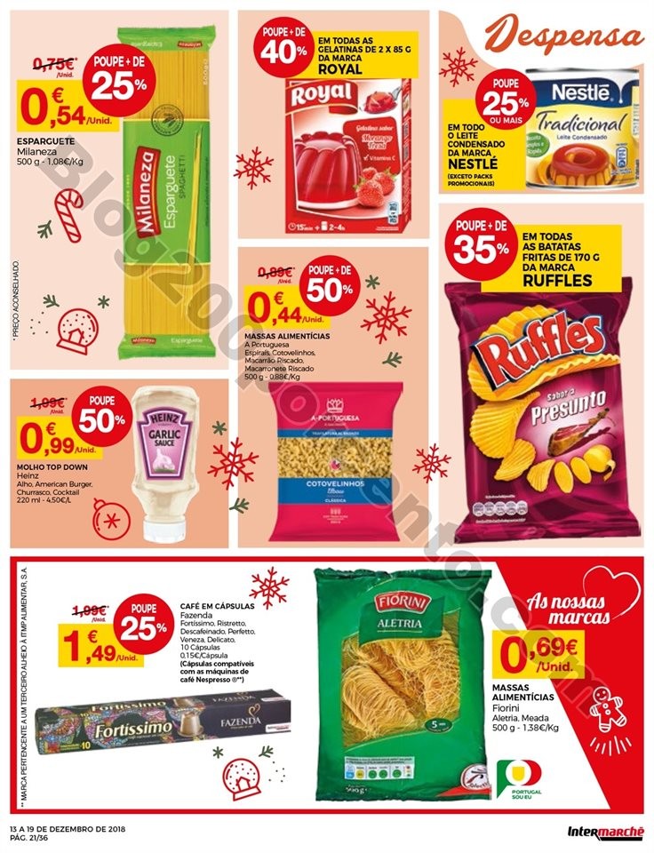 Antevisão Folheto INTERMARCHÉ promoções de 13 
