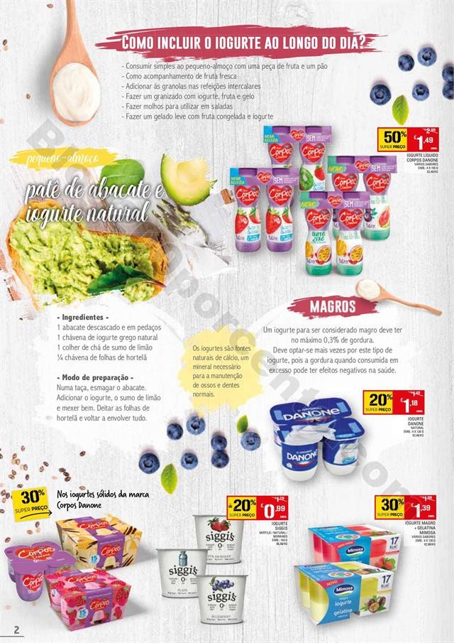 Antevisão Folheto CONTINENTE Especial Iogurtes Pr