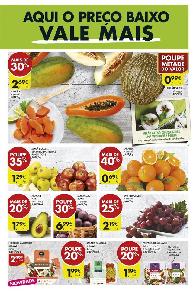 Antevisão Folheto PINGO DOCE Super Promoções de