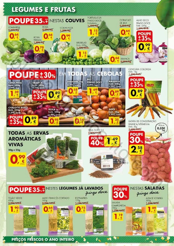 Antevisão Folheto PINGO DOCE Frescos promoções 