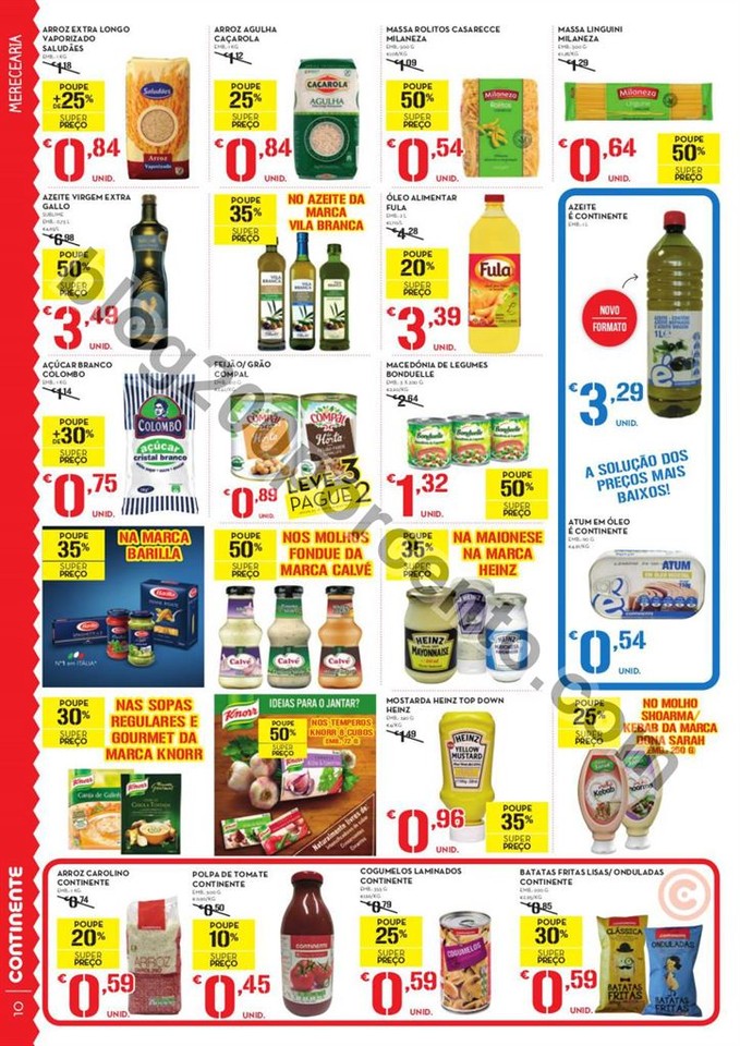 Antevisão Folheto CONTINENTE - MODELO Madeira de 