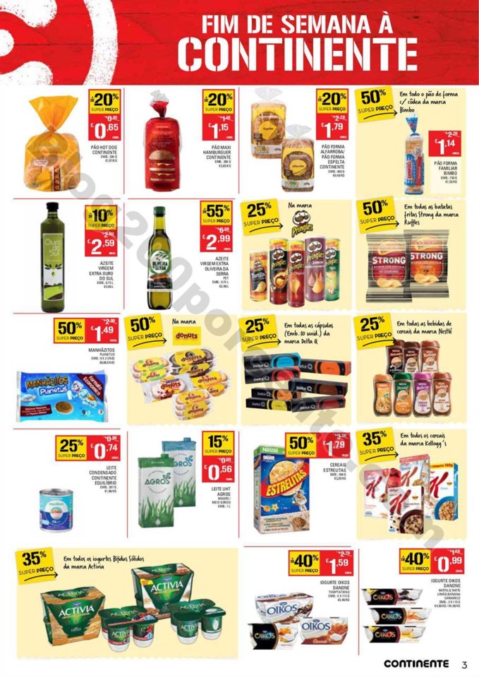 Antevisão Folheto CONTINENTE Fim de semana 20 a 2
