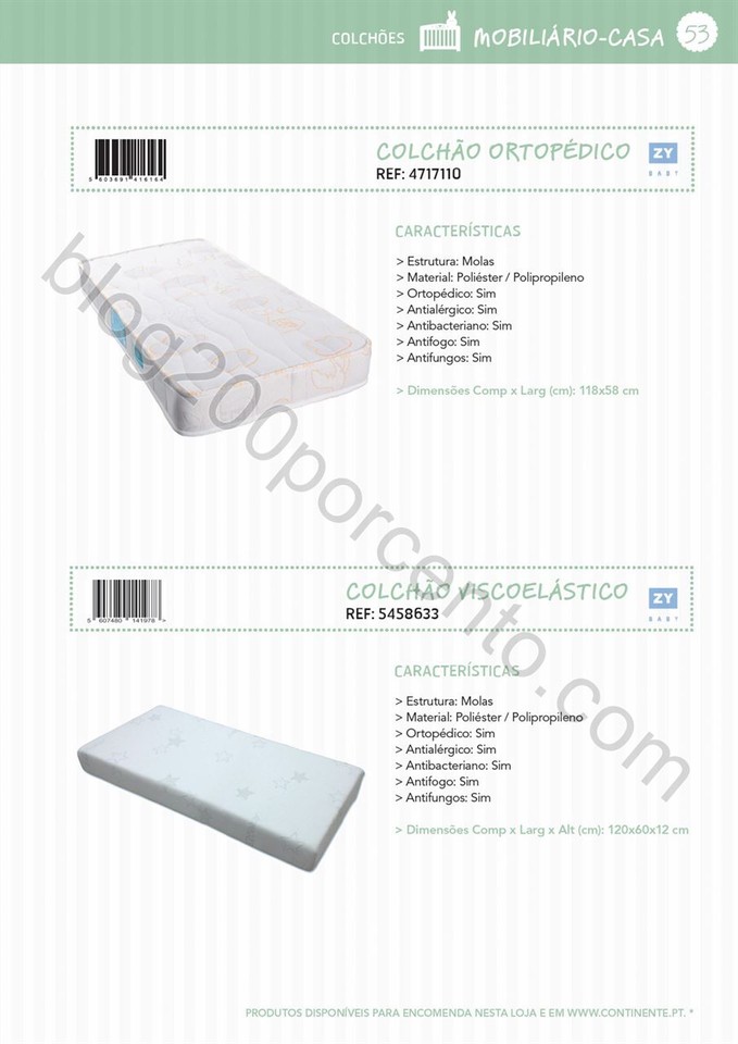 Catálogo técnico puericultura CONTINENTE Promoç