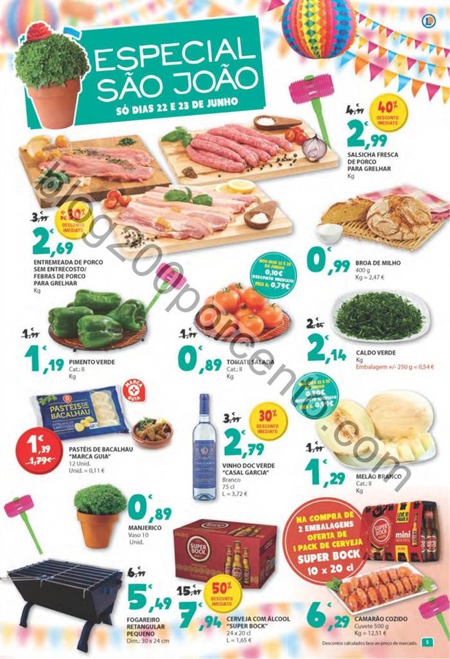 Antevisão Folheto E-LECLERC Promoções de 21 a 2