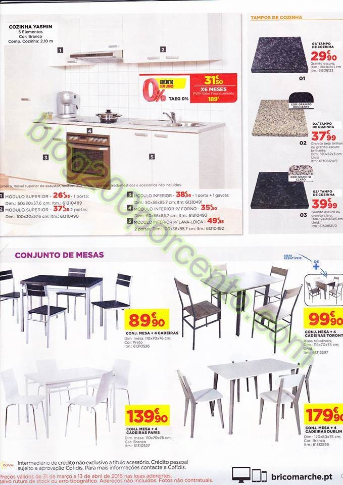 Antevisão Folheto BRICOMARCHÉ Promoções de 31 