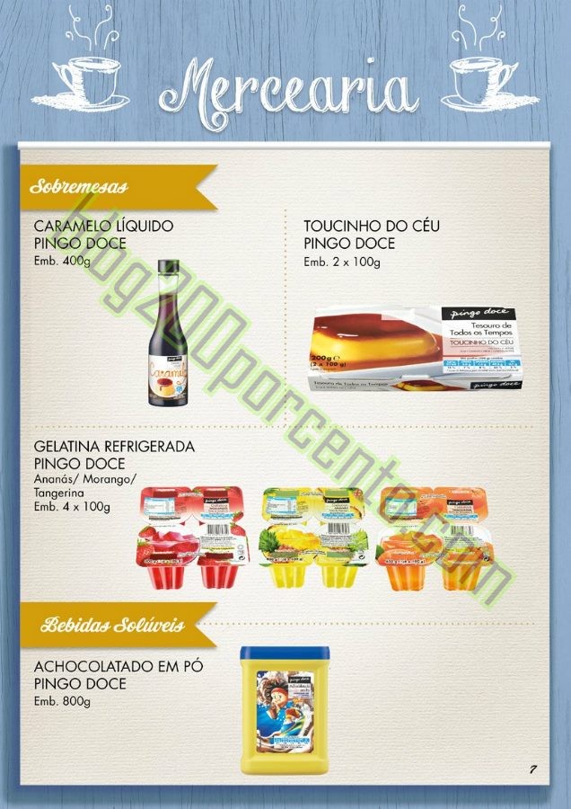 Novo Catálogo PINGO DOCE Sem Leite e Lactose 2016