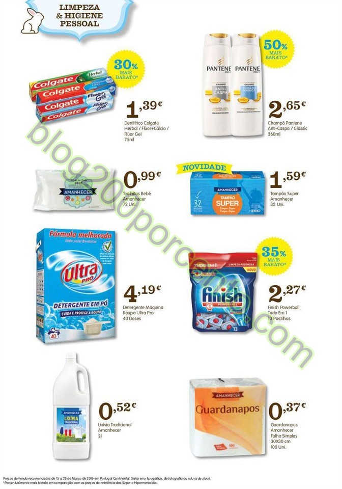 Novo Folheto AMANHECER Promoções de 15 a 28 mar