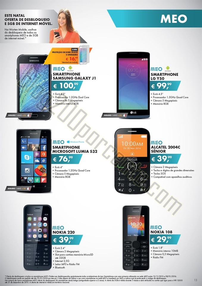 Novo Folheto WORTEN Mobile promoções de 3 a 31 d