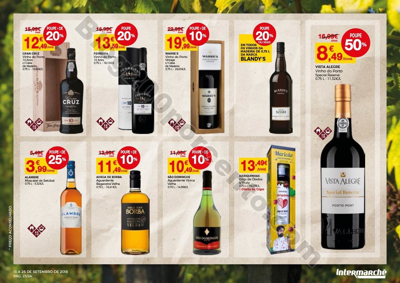 Antevisão Folheto INTERMARCHÉ Feira de vinhos pr
