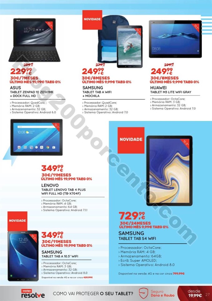 Antevisão Folheto WORTEN Regresso às aulas promo