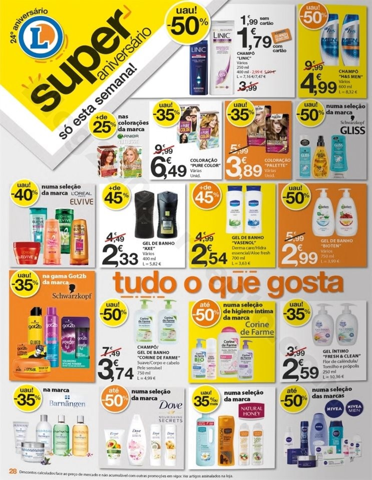 Antevisão Folheto E-LECLERC Aniversário promoç