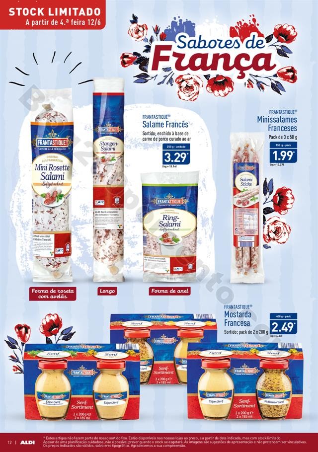 Antevisão Folheto ALDI Promoções a partir de 12