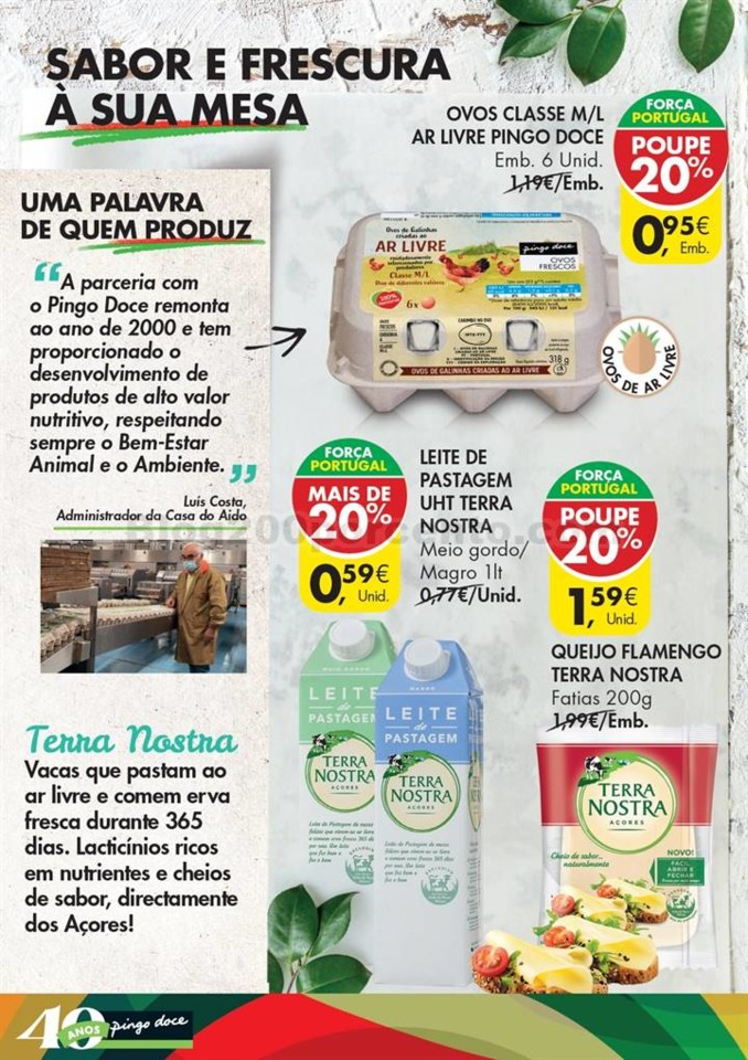 Antevisão Folheto PINGO DOCE Produção Nacional 