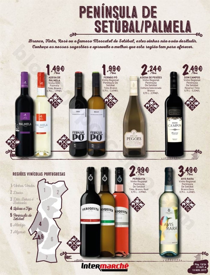 Antevisão Folheto INTERMARCHÉ Vinhos promoções